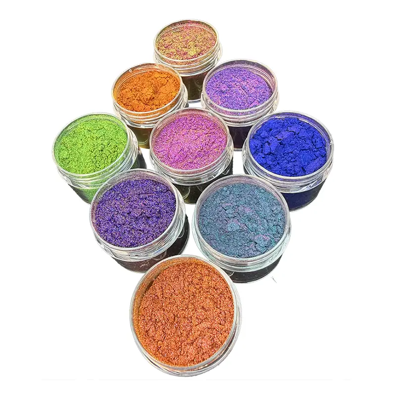 ပြင်းထန်သော Eyeshadow အတွက် High-Chroma Opaque Chameleon Pigments
