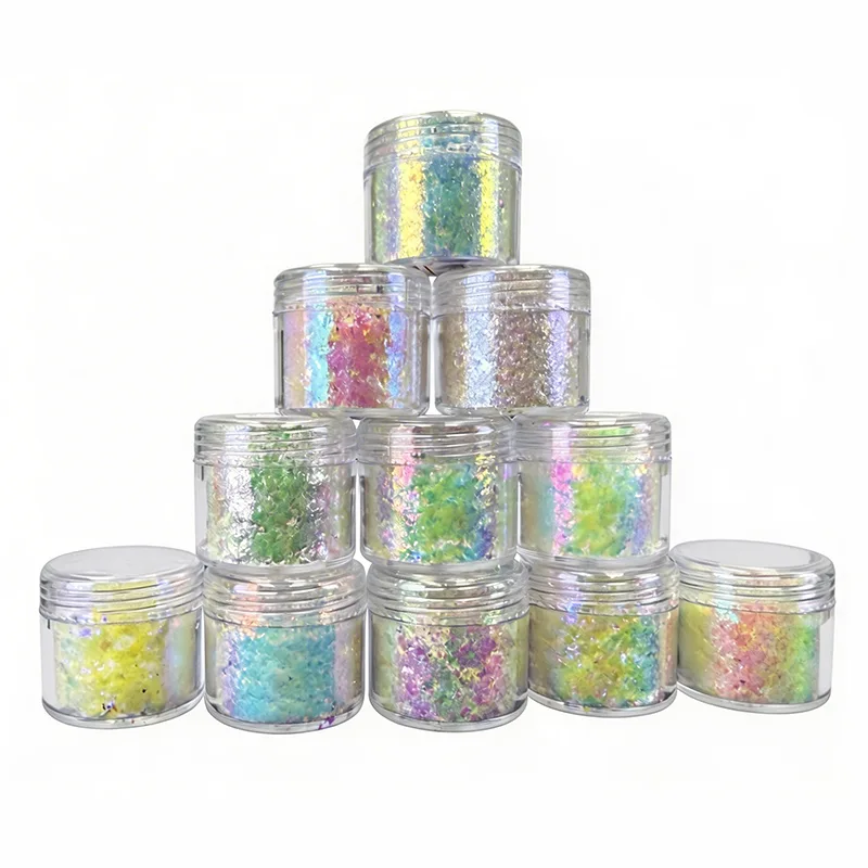 Eyeshadow Base နှင့် Layering အတွက် Transparent Color-Shifting Pigments